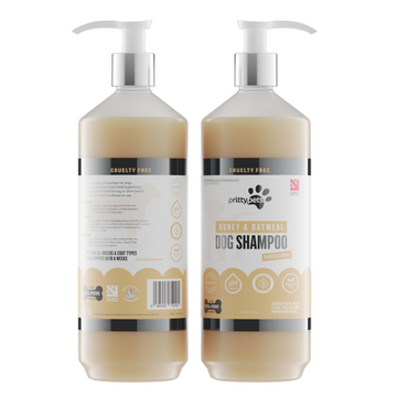 Pritty Pets Honey & Oatmeal Dog Shampoo